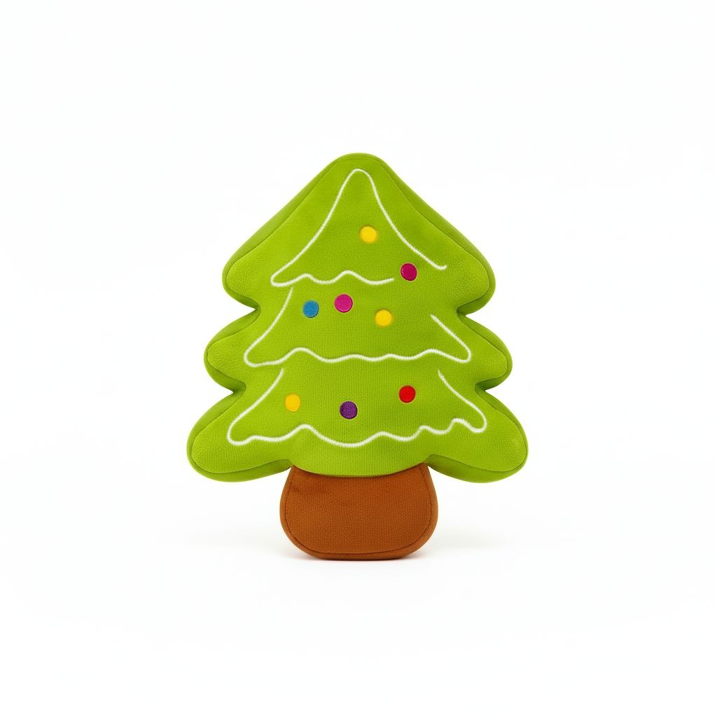 Gối Trang Trí “Cây Thông Noel Rực Rỡ”