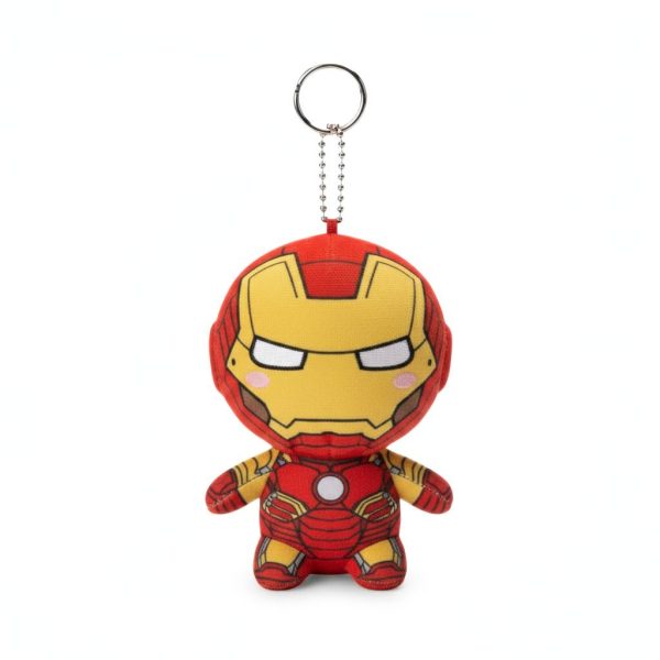 Móc Khóa Gấu Bông “Iron Hero” – Phiên Bản Siêu Anh Hùng