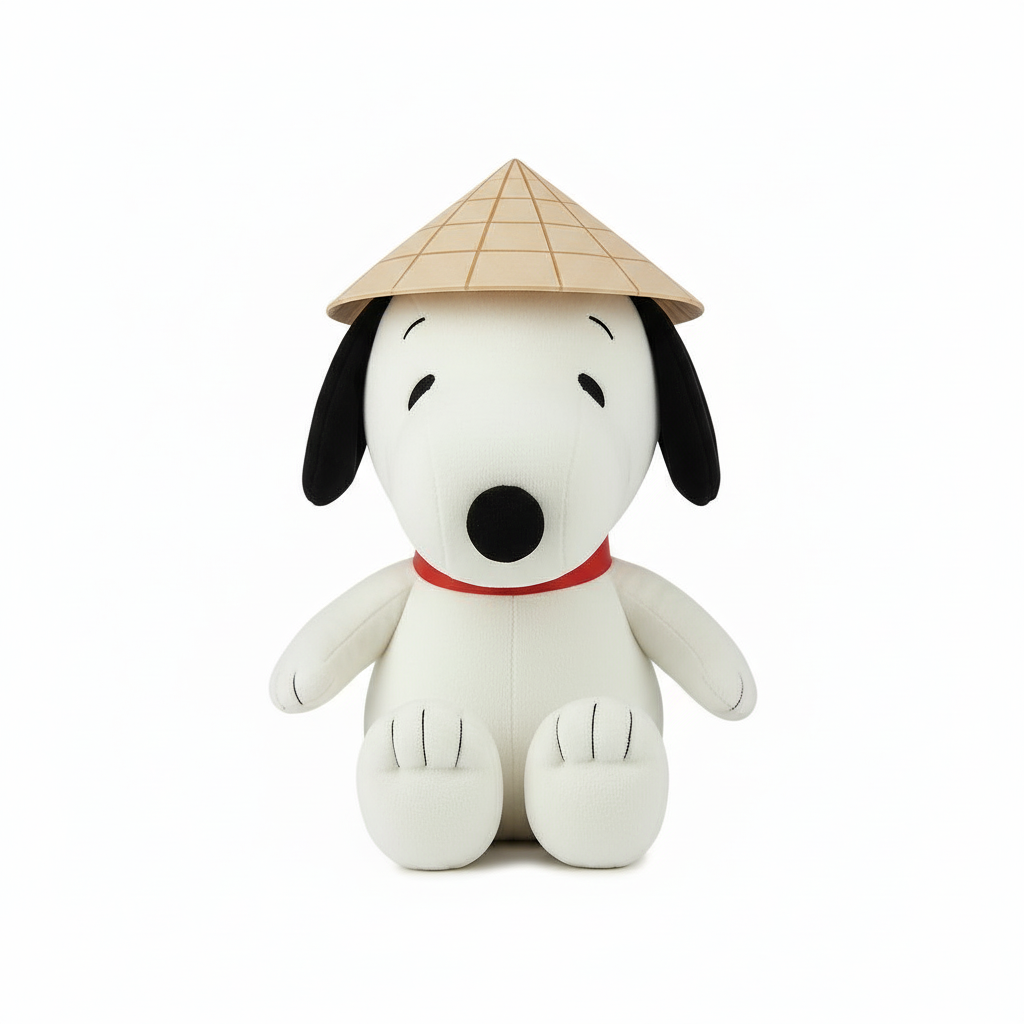 Thú Nhồi Bông “Chó Nón Lá”