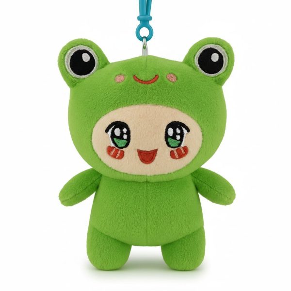 Móc Khóa Gấu Bông Ếch “Happy Froggy”