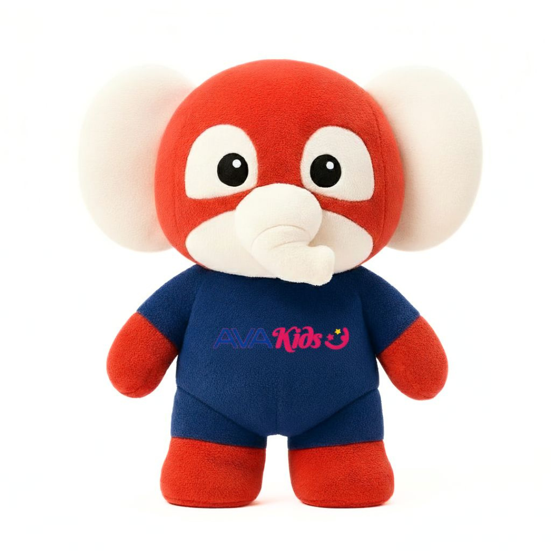 Gấu bông linh vật AVAKIDS